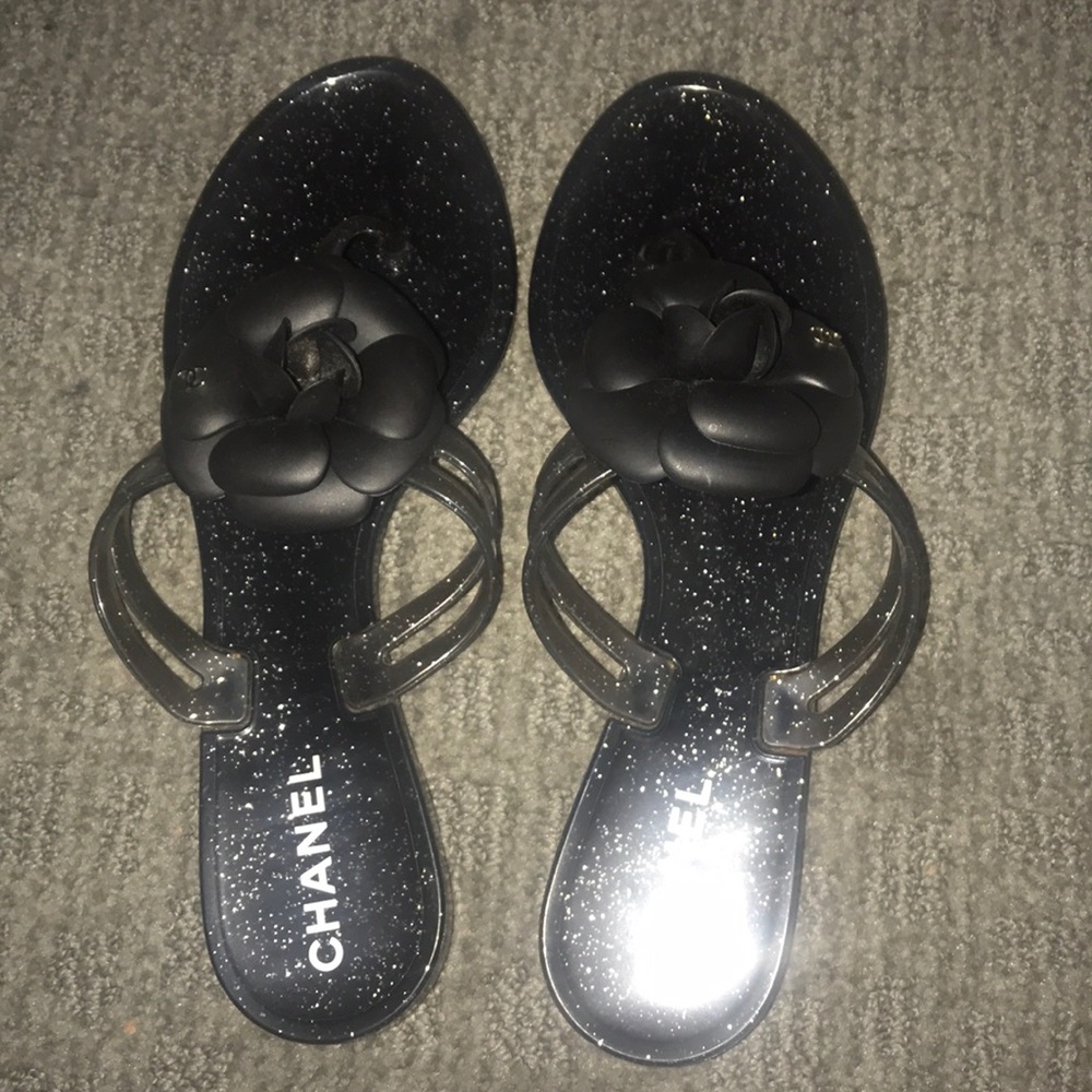 Chanel sandals size 38-fits for a 6.5/7 in US size